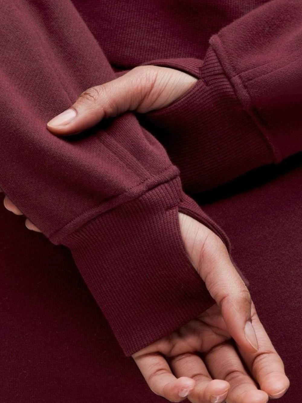 lululemon Half Zip Scuba Hoodie with Gold Zipper - Picture 5 of 8